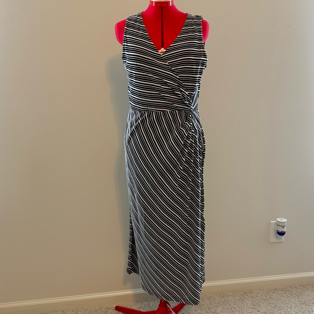 LOFT Striped Dress NWOT